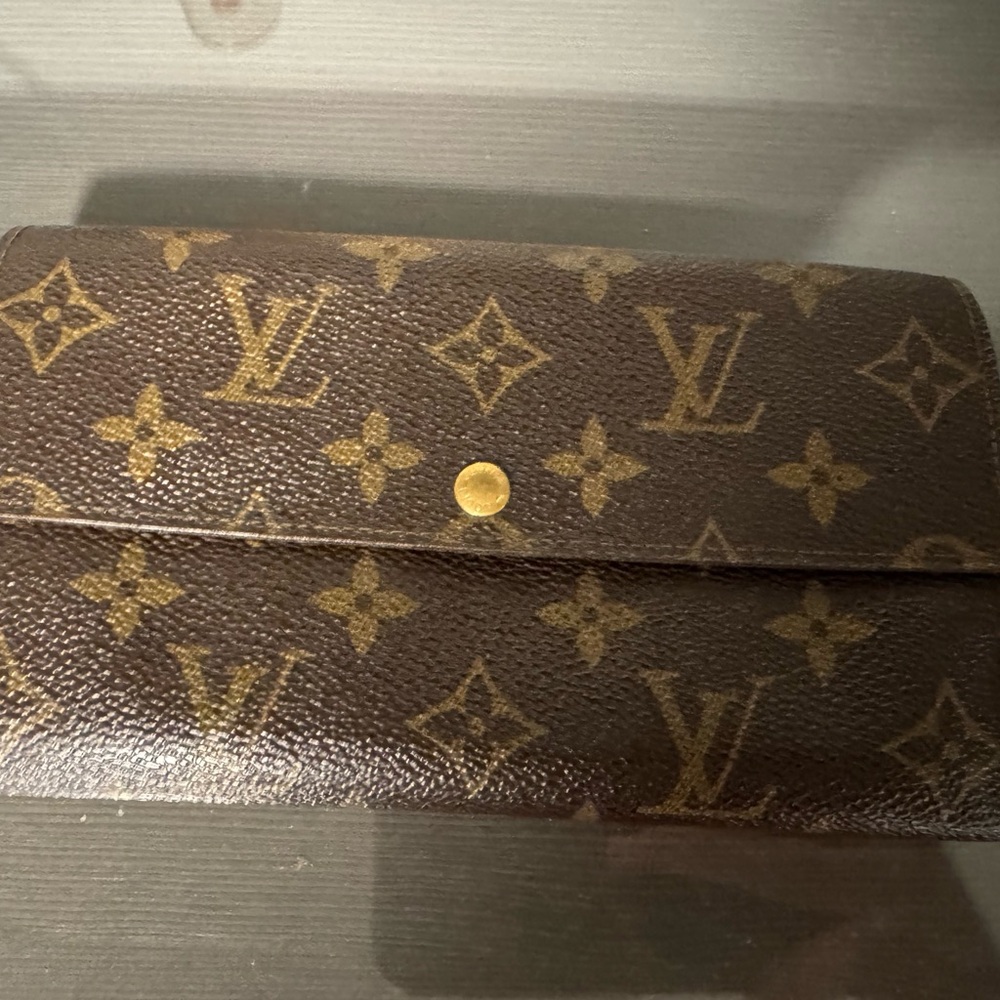 Vintage Louis Vuitton Monogram Wallet - Brown